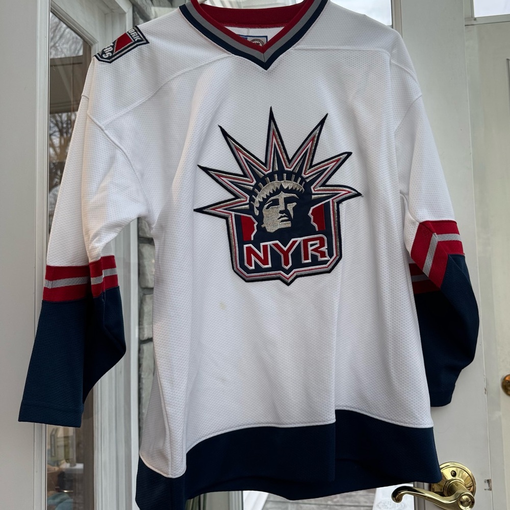 New York rangers vintage Statue of Liberty jersey